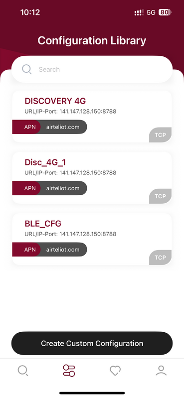 Create a configuration